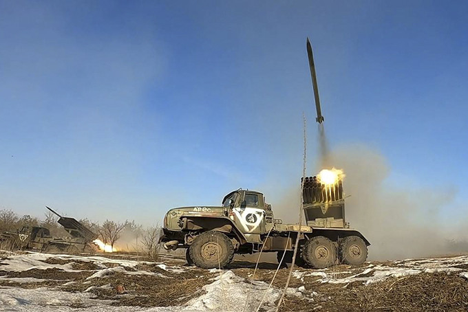 Hệ thống tên lửa phòng không S-300. Ảnh: Bộ Quốc phòng Nga/TASS