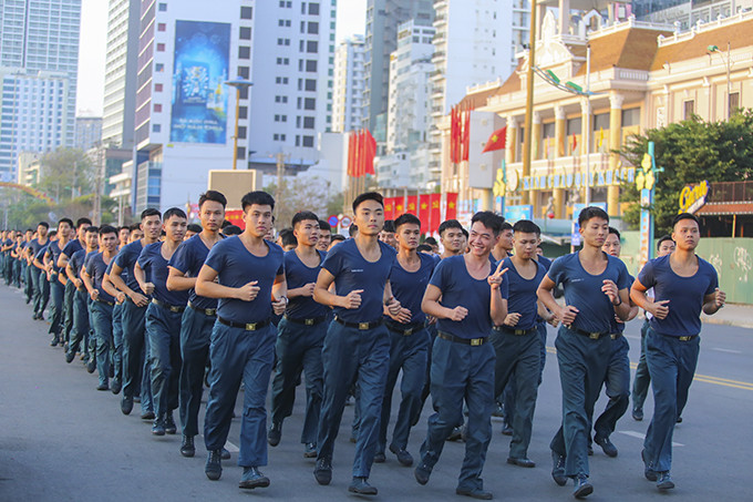 Athletes of Nha Trang City’s armed forces take the lead