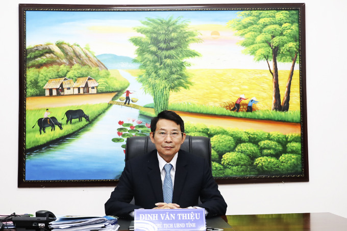 Dinh Van Thieu, Deputy Chairman of Khanh Hoa Provincial People’s Committee