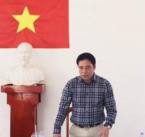 Phó Bí thư Thường trực Tỉnh ủy Nguyễn Khắc Toàn làm việc với Đảng ủy xã Diên Xuân
