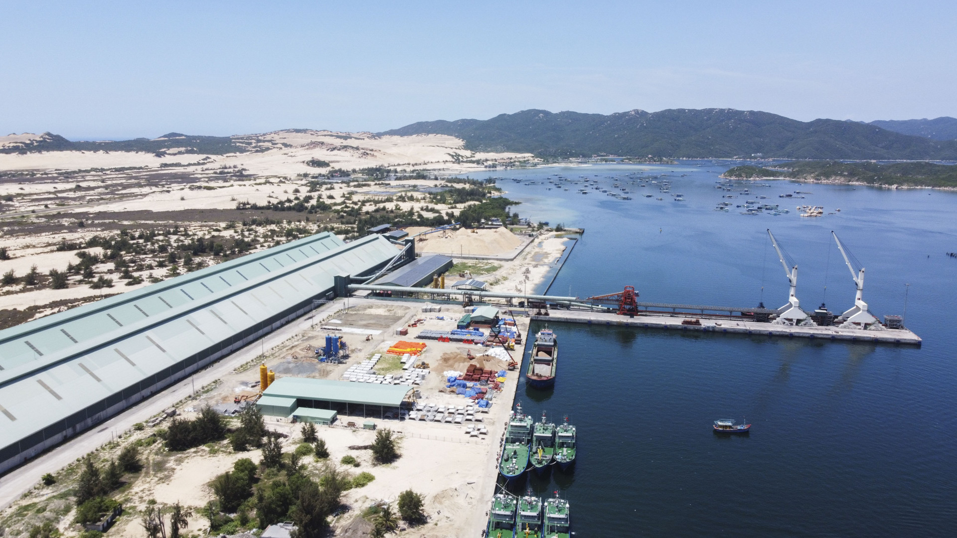 The project connects directly to Northern Van Phong General Port.