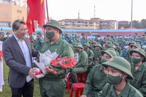 Xây dựng lực lượng vũ trang tỉnh Khánh Hòa vững mạnh