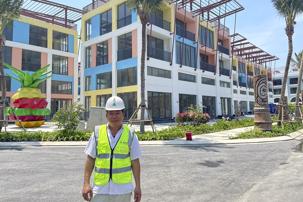 Anh Vũ Ngọc Dũng làm việc tại dự án Vega City Nha Trang từ năm 2016.