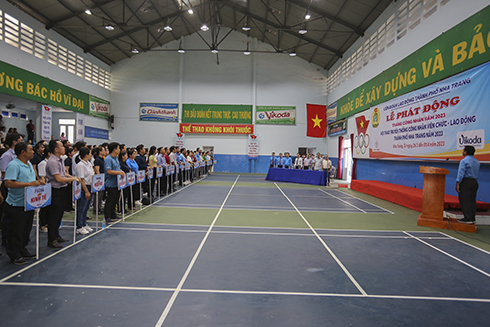 Hơn 500 đoàn viên công đoàn cơ sở tham gia