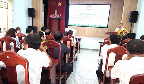  Quang cảnh buổi lễ phát động