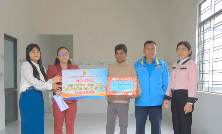 Niềm vui đón Tết trong những Mái ấm công đoàn